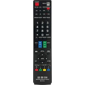 RIVIERA GB118WJSA Replacement Universal Remote Control Use for Most Sharp TV Compatible with Sharp AQUOS TV GB004WJSA GB005WJSA GA890WJSA GB105WJSA GA935WJSAE
