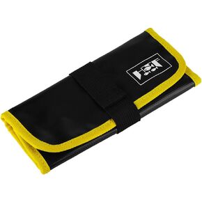 Fishing Lures Bag, Portable Fishing Jig Bag Lures Baits Storage Tackle Pocket Bag Organizer (Yellow) Jig Bag Saltwater Fishing Jig Bags And Pouches Vertical Jig Bag Vertical Jig