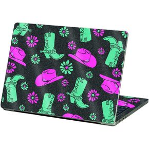 MightySkins Glossy Glitter Skin Compatible with Apple MacBook Air 13.6" M2 (2022) - Neon Cowgirl | Protective, Durable High-Gloss Glitter Finish | Easy to Apply and Change Styles | Made in The USA