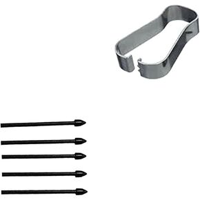 5 Pack Black S Pen Tips for Samsung S6 Lite, S Pen Nibs for Samsung Galaxy Tab S6 Lite, S Pen Tips Replacement for Samsung Galaxy Tab S6 Lite + 1 Tweezer