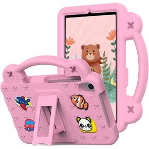 لحالة الجهاز اللوحي 8 بوصة Gen 4 2024 Model #100135923 ، غلاف Kids Eva مع مقبض الحامل ، لحالة Walmart Onn Tablet 8 '' ، الوردي