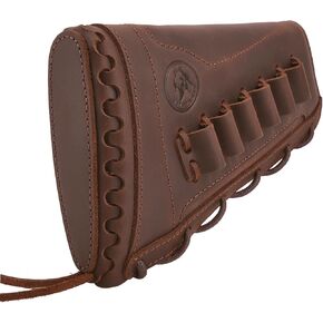 WAYNE'S DOG rifle cheek rest (Brown(.308 .30-06 .45-70), Righty Shooter)