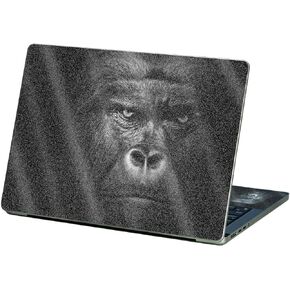 MightySkins Glossy Glitter Skin Compatible with Apple MacBook Pro 13" M2 (2022) - Mono Gorilla | Protective, Durable High-Gloss Glitter Finish | Easy to Apply and Change Styles | Made in The USA