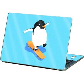 MAYESYSKINS GLOSTY GLOSTY SNOW متوافق مع Apple MacBook Pro 13 "M2 (2022) - Penguin المتزلج | الواقي ، اللمعان المتين عالية اللمعان | من السهل تطبيق وتغيير أنماط | مصنوعة في الولايات المتحدة الأمريكية