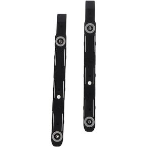 2Pcs 3.5 Inch Hard Drive Plastic Rails Black Chassis Hard Drive Mounting Plastic Rails,Black