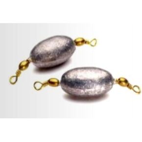 Mr. Crappie Trolling Double Swivel Weights 3 pc | Chartruese