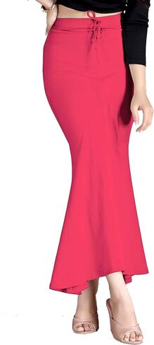 Chandrakala Saree Shapewear for Women Seamless Stretchable Mermaid Sari Shaper Petticoat Girls,Small, Peach (S117PEA2) in Saudi Arabia