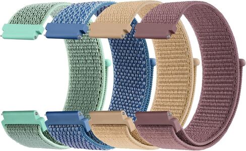 AMZPAS 20mm 22mm relect relect relect band مع Samsung Galaxy Watch 3 45 مم/Galaxy Watch 46 مم/تروس S3 Frontier/Classic/Venu 3/Venu 2/Vivoactive 4/Fossil Gen 6 44mm نطاقات للنساء الرجال in Kuwait
