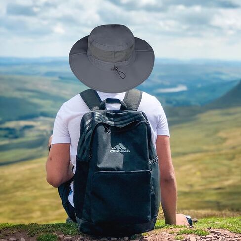 Sun Hat for Men/Women, UPF 50+ Fishing Hat,Waterproof Wide Brim Bucket Hat Foldable Boonie Hat for Hiking Garden Safari Beach in Saudi Arabia