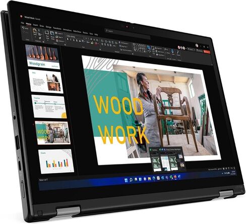 Lenovo Thinkpad L13 Yoga Gen 4 Laptop 2024 ، 13.3 "Wuxga IPS Touchscreen ، AMD Ryzen 7 Pro 7730U 8-Core ، Radeon Graphics ، 32GB LPDDR4 1TB SSD ، Packlit KB Phinprint Wi-Fi 6e Win11 in Kuwait