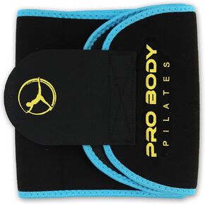 ProBody Pilates Sweat Band for Women and Men, Sweat Waist Trimmer Belt for High-Intensity Training, Waist Trainer for Women