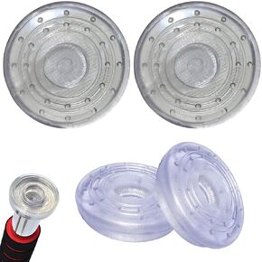 4 Pack Doorway Pull Up Bar End Rubber Pad Non-slip Door Mount Suction Cup Cover Replacement for Gym Pullup Chin-Up Wall Bars Fitness Gymnastics Horizontal Chinning Bar