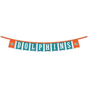 Miami Dolphins Banner String Pennant Flags