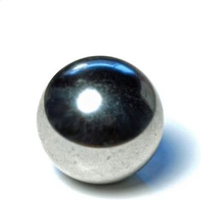 WE Games Replacement Steel Ball for Shoot The Moon Game - Measures 1 1/8" Diameter