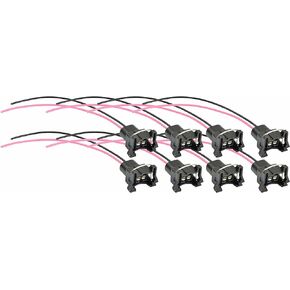 ICT Billet LS EV1 LS1 Injector Wire Connector Pigtail Plug Minitimer/Jetronic (8 pack) WPINJ30X8