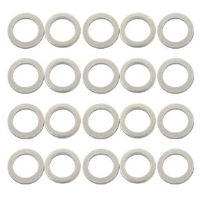 82521-15167A 20x Oil Pan Drain Plug Gaskets - Crush Washers - Compatible with Hyundai, Kia - Replaces OEM #: 21513-23001