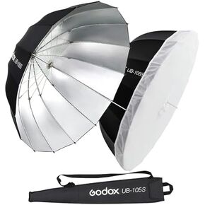 Godox UB-130W 51.2" 130cm Deep Parabolic Reflective Umbrella White Inner in Kuwait
