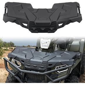 الرف الأمامي متوافق مع ملحقات Polaris Sportsman 450 570 2017-2021 استبدال لـ #2636440-070 غطاء غطاء التخزين الأمامي الأسود مع مجموعة المقابس in Kuwait