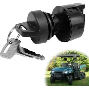 Ignition Key Switch 3 Position 6 Pins Compatible with Polaris Ranger 400 425 500 570 700 800 900 1000 Sportsman 300 325 400 450 500 550 570 700 800 RZR 570 800 900&More-Replace 4011002 4012165 4010390
