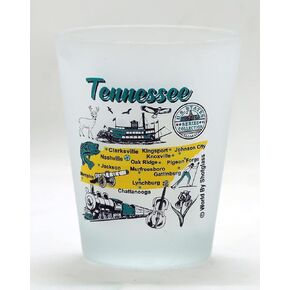 Tennessee US States Series Collection Shot Glass