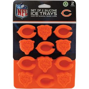 MasterPieces Fan Pans NFL Chicago Bears Ice Cube Tray, Team Colors, One Size (CHB4040)