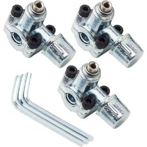 XIMOON BPV-31 Bullet Piercing Tap Valve Kits 3 in 1 Refrigerator Adjustable Valve 1/4, 5/16,3/8 Inch Outside Diameter Pipes Replacement for AP4502525, BPV31D, GPV14, GPV31, GPV38, GPV56, MPV31-3 Sets