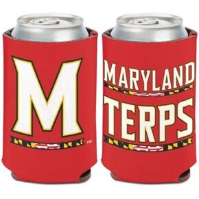WinCraft NCAA University Maryland Terrapins Terps 1 Pack 12 oz. 2-Sided Can Cooler