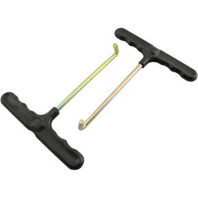 2pcs Trampoline Spring Pull Tool T-Hook Trampoline Spring Puller Fitting
