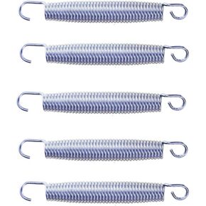 Trampoline Springs,Trampoline Springs Heavy Duty Stainless Steel 5.5 inches Trampoline Replacement Springs 5PCS