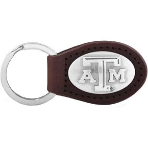 NCAA Texas A&M Aggies Zep-Pro Leather Concho Key Fob