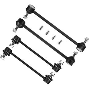 SCITOO 4pcs Suspension Kit Front Rear Sway Bar Link Fit 1997-2001 For Toyota Camry 1997-2004 For Toyota Avalon 1999-2003 For Toyota Solara