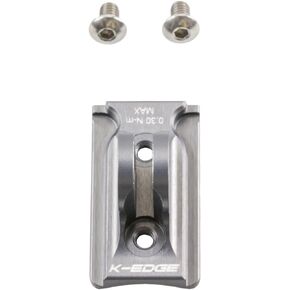 K-Edge NiteRider Light Adapter Gunmetal, One Size