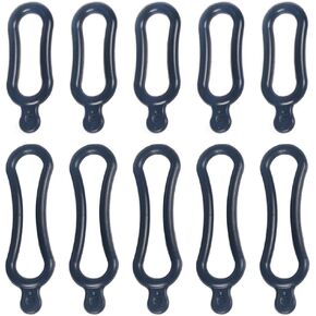 10 Pcs Bicycle Silicone Band Bike Mount Silicone Strap for Flashlights Cell Phones Speaker Lights Holder Bicycle Handlebar
