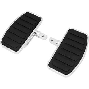 Motorcycle Adjustable Floorboards Rider Passenger Footboard Wide Foot Pegs Fit For Honda VTX 1800 1300 For Suzuki C50 VL800 VL400