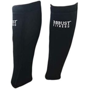 Shin Guards, 1 Pair, Protection & Compression, Quick to Dry, 5mm Neoprene Front, Breathable Back