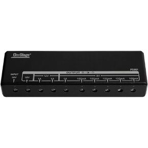 OnStage Pedal Power Bank, Black (PS901)