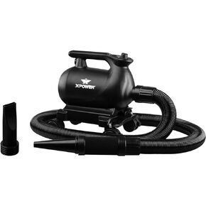 XPOWER A-12 Professional Car Dryer Blower with Mobile Dock w/caster Wheels