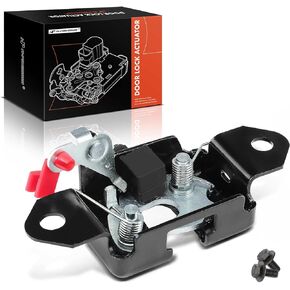 A-Premium Rear Tailgate Trunk Latch Lock Actuator Compatible with Nissan Vehicles - Titan 2004-2012, Crew Cab Pickup, Extended Cab Pickup - Driver or Passenger Side