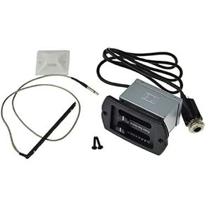 Pickup for Acoustic Guitar, Small Black Passive Tone Volume EQ Kit And Pickup for Guitar PS900