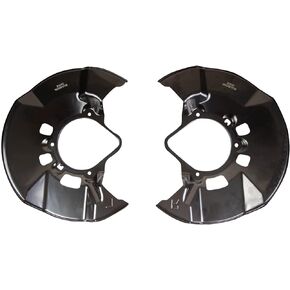 TRQ Front Brake Dust Shield Set Compatible with 2013-2015 Honda Civic
