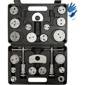 Brake Caliper Compression Tool 24-Piece Disc Brake Caliper Tool Set Caliper Piston Compressor Tool Fits Most American, European, Japanese Autos Brake Caliper Tool in Kuwait