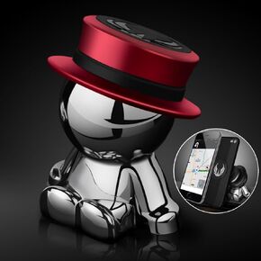 حامل هاتف مغناطيسي لطيف للسيارة، مغناطيس قوي، حامل هاتف مغناطيسي للسيارة [طبقتين] [دوران 360 درجة] حامل سيارة عالمي يناسب جميع الهواتف المحمولة ([A] أحمر) in Kuwait