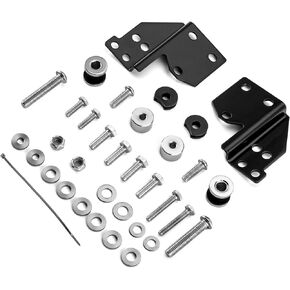 Detachables Docking Hardware Kit Compatible with 1997-2008 Harley Davidson Touring Road King Street Glide Electra Glide Road Glide