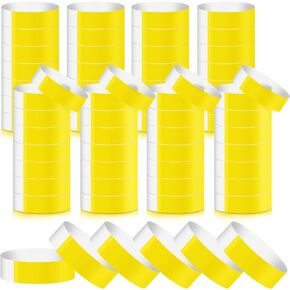 800 Pcs Colored Wristbands for Events Wrist Bands Paper Bracelets Wristbands Waterproof Arm Bands for Events Custom Adhesive Wristbands for Party(Green) in Kuwait