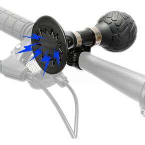 Loud and Clear Bike Horn, KEWAYO High Decibel Bugle Horn for Bikes, Cycles, and More