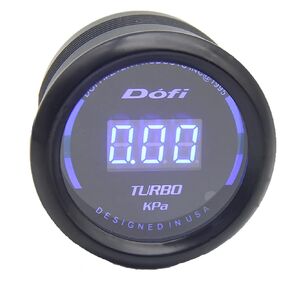مقياس تعزيز halyouniyp 2 بوصة مقياس ضغط توربو مع LED أزرق 52 مم مقياس ضغط معزز مقياس رقمي مقياس تعزيز