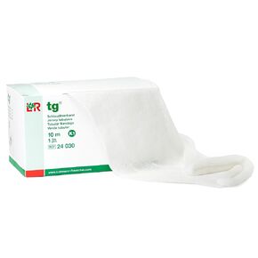Lohmann & Rauscher tg Tubular Bandage, Seamless Knit Stockinette Wrap for Lymphedema Compression Bandaging, 67% Cotton, 33% Viscose, Size K1, 10 m Roll