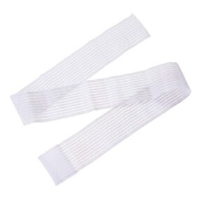 Garneck Elastic Compression Bandage Wrap Compression Brace Sleeve Support Ankle Wrist Knee Calf Thigh Wraps Strap for Sports Gym Weightlifting Fitness Runningï¼ˆWhite