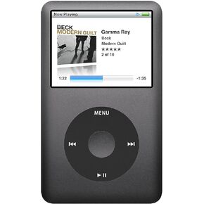 Original Appleipod Compatible for mp3 mp4 Player Apple iPod 120GB Black Classic 7th Generation