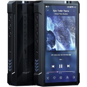 FiiO M17 MP3/MP4 Player Music High Resolution Bluetooth Portable Desktop Audio 6.3mm/4.4mm Android 10 Lossless Apple for Home/Car Audio/Speaker/Preamplifier 9200mAh Battery
